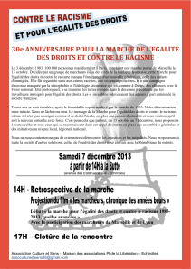 1983 - 2013  la  marche